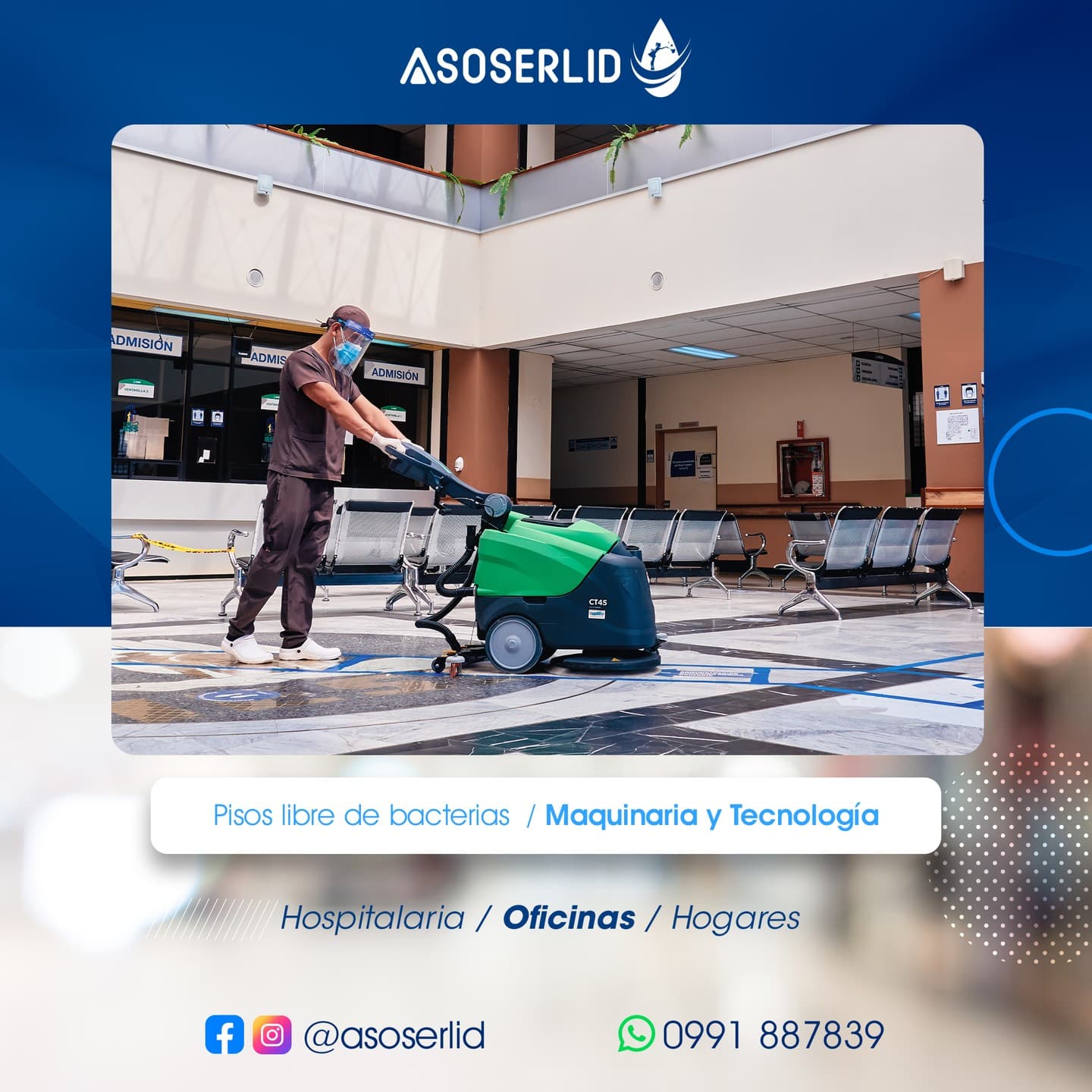 Limpieza de oficinas y edificios